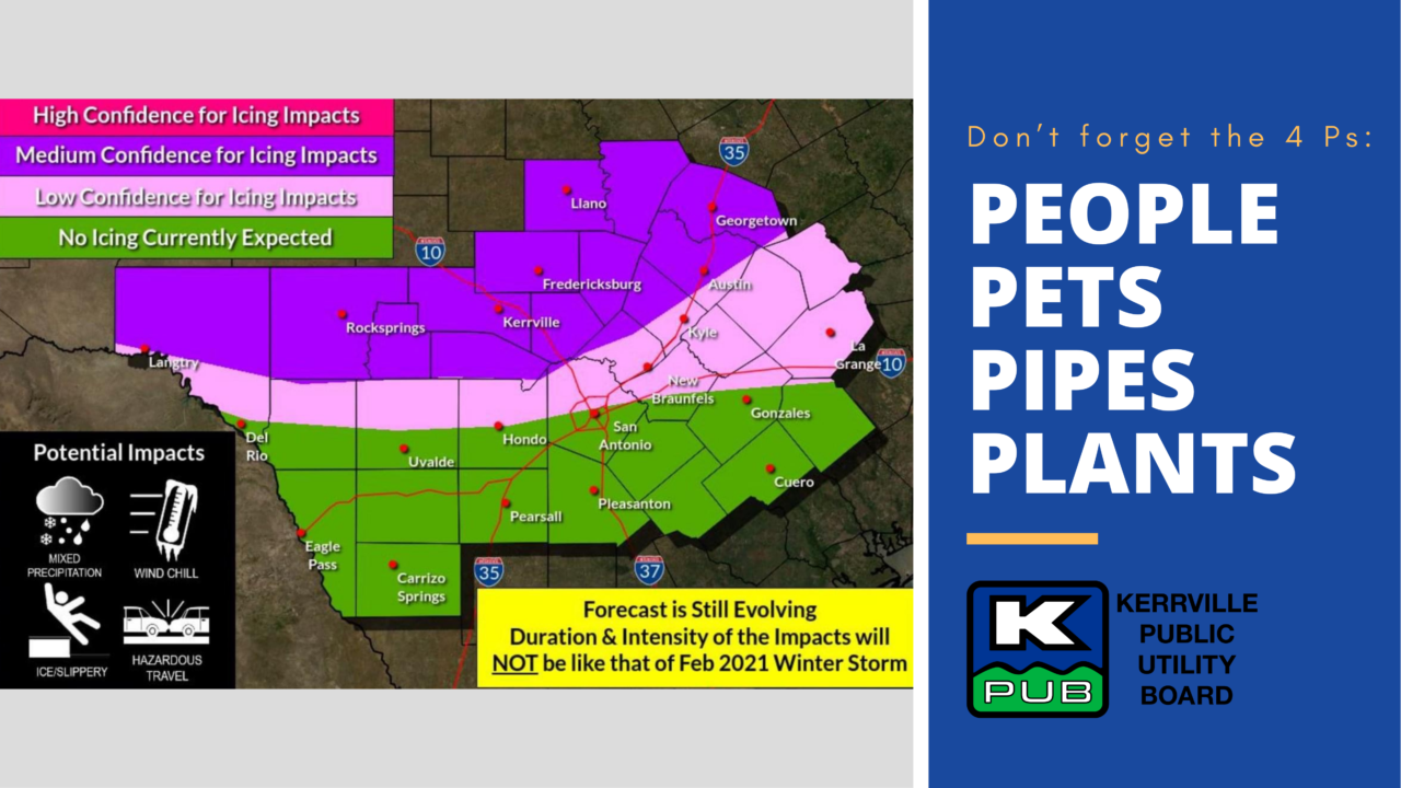 Winter Storm Warning • Kerrville Public Utility Board