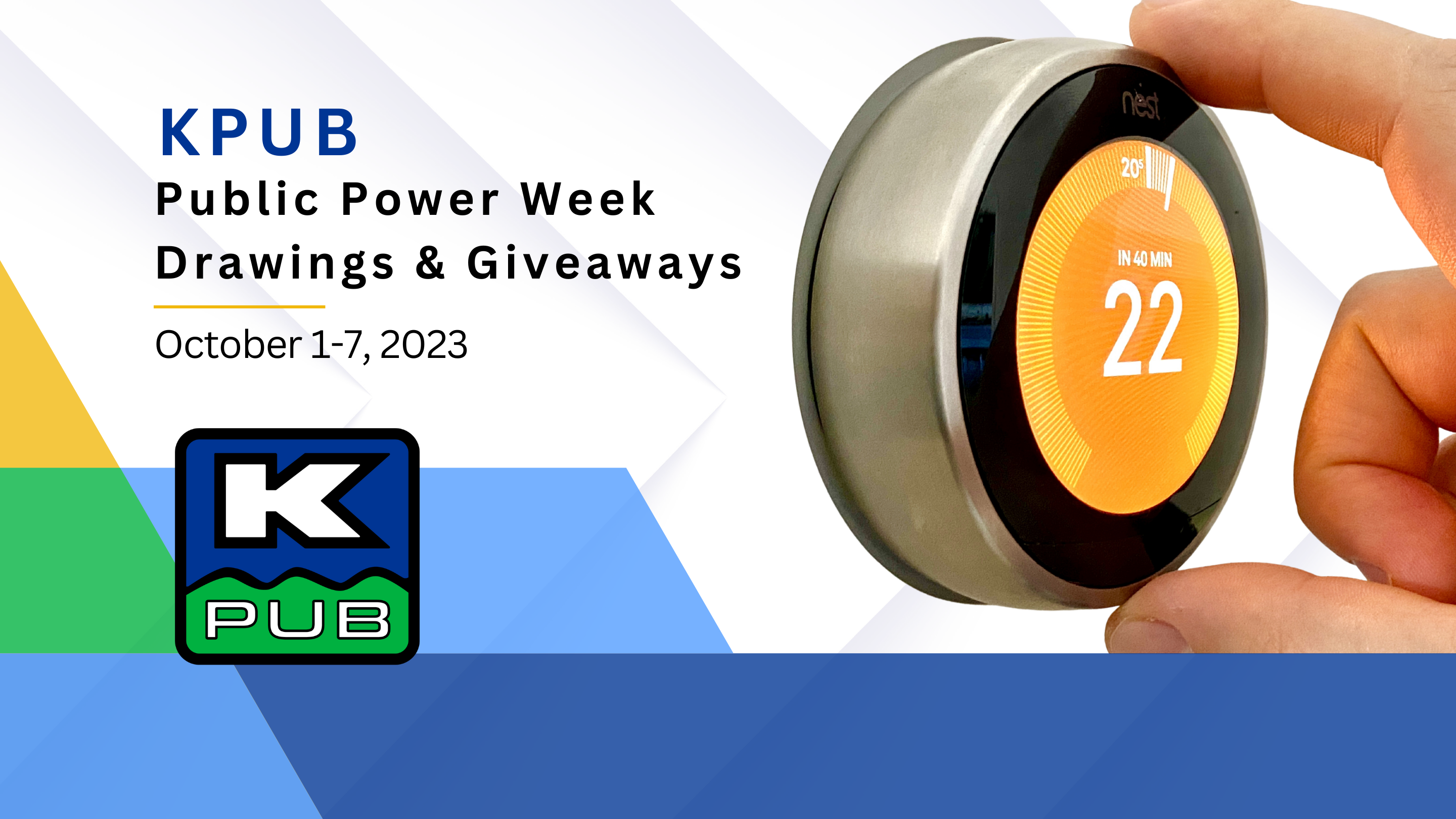 Drawings & Giveaways Public Power Week 2021