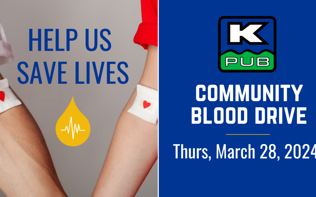 Community Blood Drive, 3/28