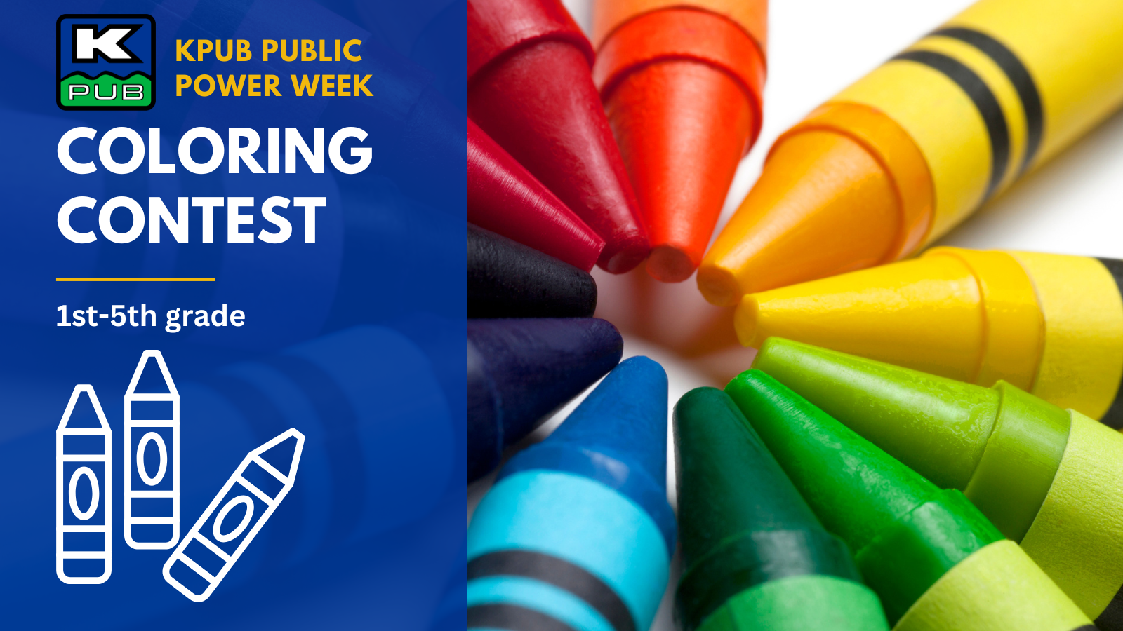 Coloring Contest 2025 Public Power Week 2021